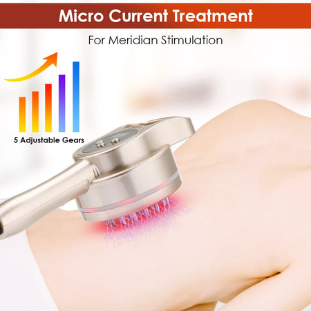 Eletric Meridian Massage Brush &ndash; Red Light Therapy Pro