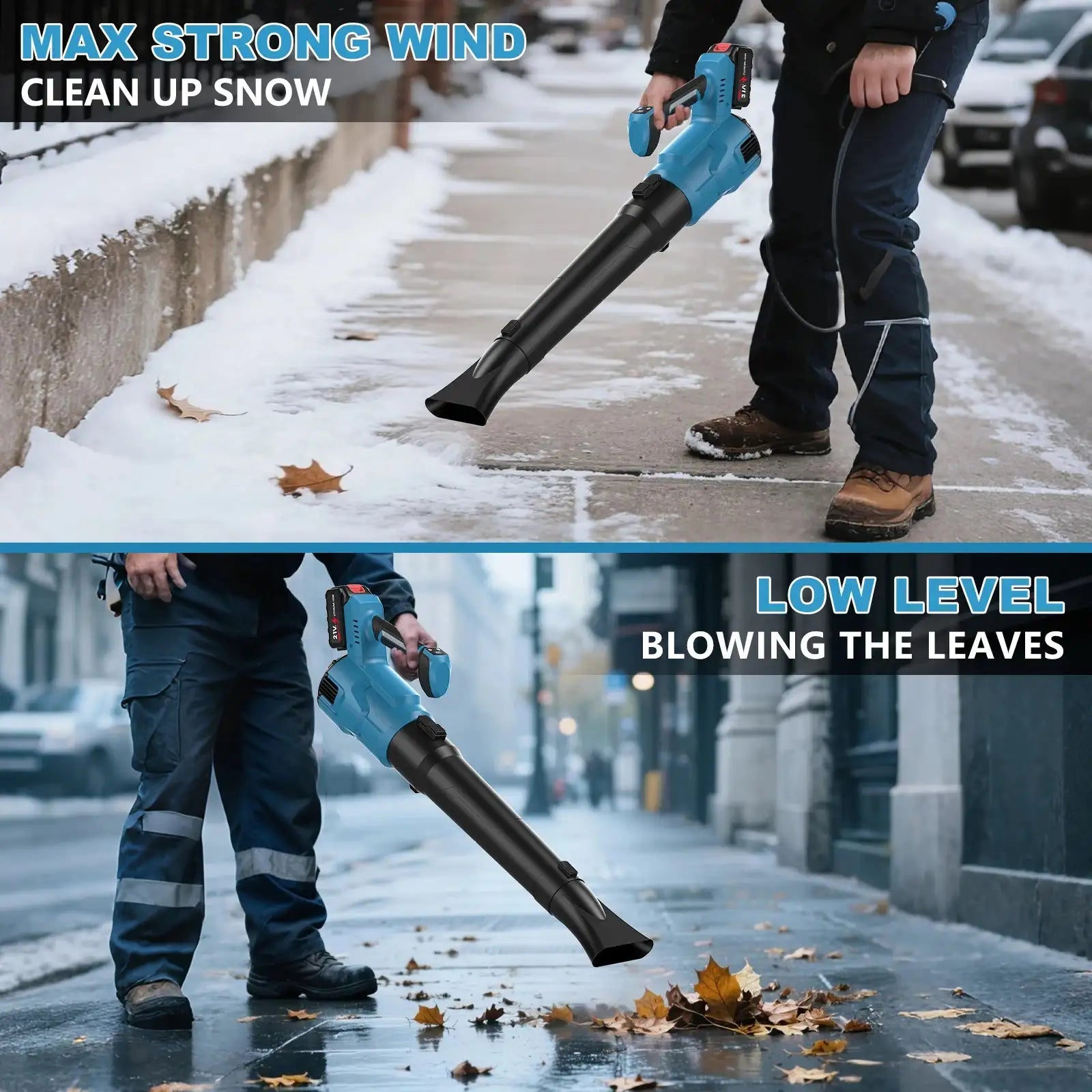 Brushless 3 Gear Cordless Air Blower For Makita 18V Battery