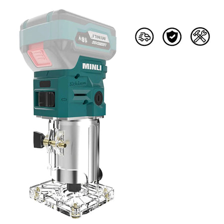 Cordless 800W Wood Router Makita 18V Battery Aluminum Body No Battery / spain