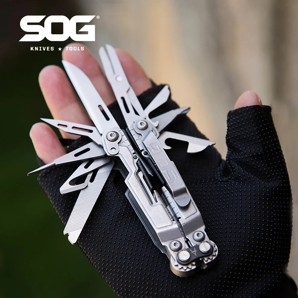 SOG PowerPint 18-in-1 Tactical MultiTool &ndash; Compact EDC Kit