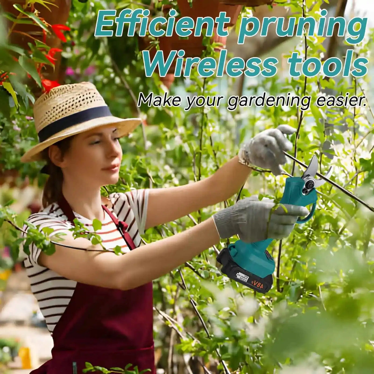 25mm Brushless Electric Pruning Shears &ndash; Battery Included