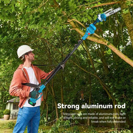 Brushless Electric Chainsaw 2.5m Telescoping Pole Pruning