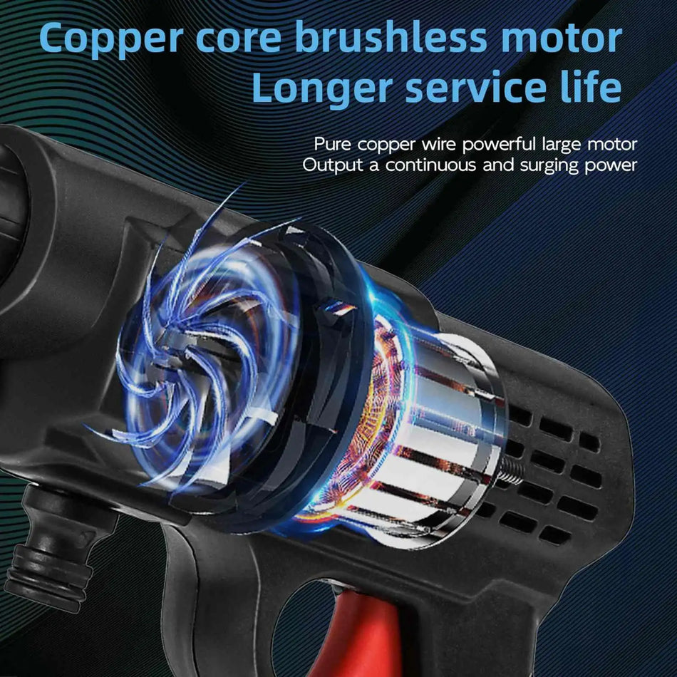 Cordless 200W 30Bar High Pressure Washer Gun For Makita 18V