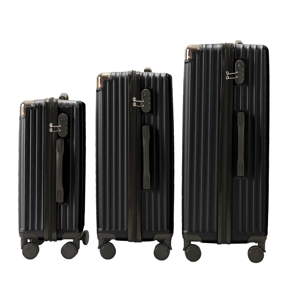 Urban Luxe ABS Hårdskal Resväska Set 28 24 20 Med Lås