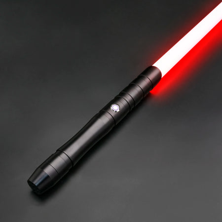 X-TREXSABER RGB Lightsaber with 12 Colours &amp; Smooth Swing Combat Features A09-Black / CHINA / SN-pixel V4 Pro
