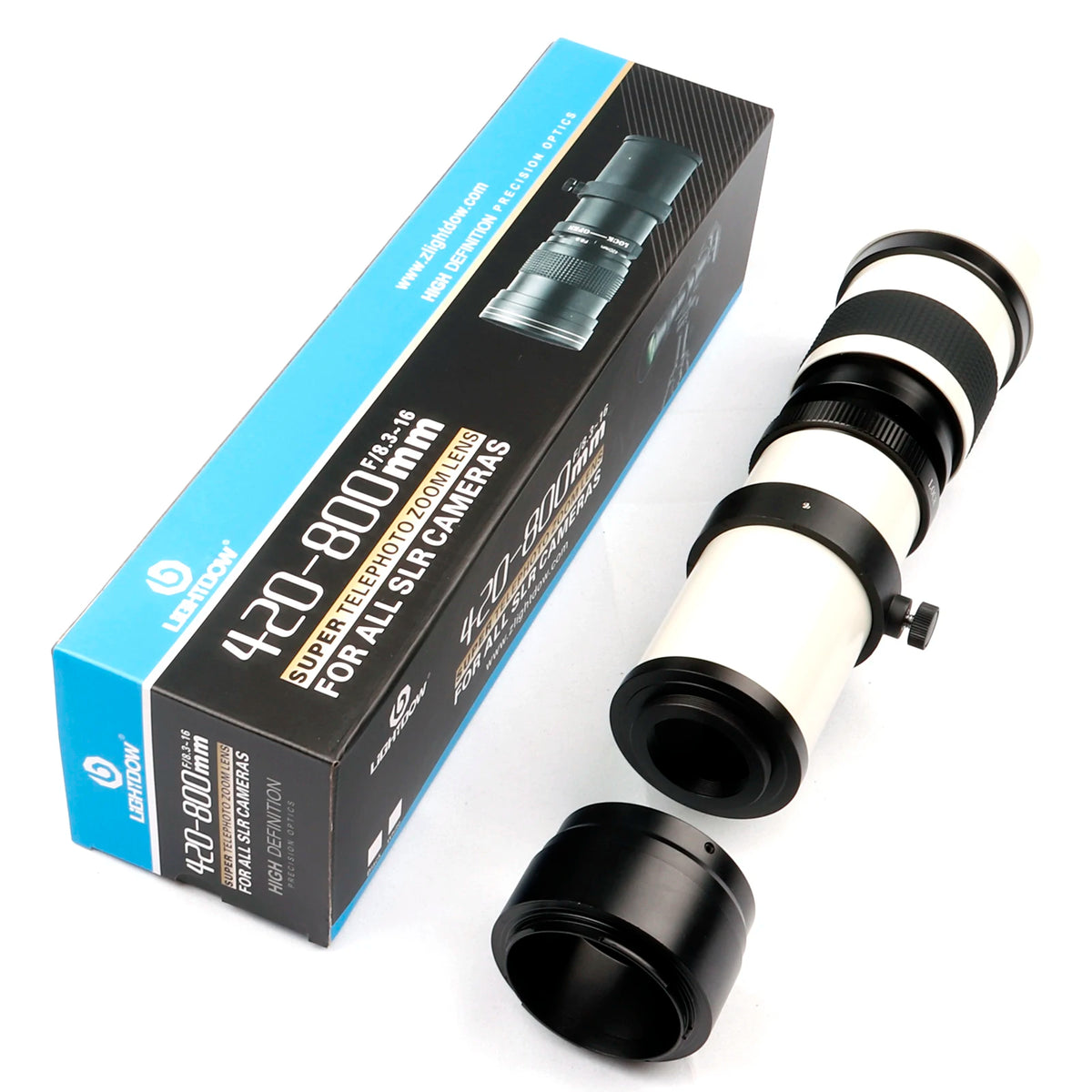 Lightdow Super Telephoto Lens 420-800mm &ndash; Exceptional Zoom Range for Stunning Photography