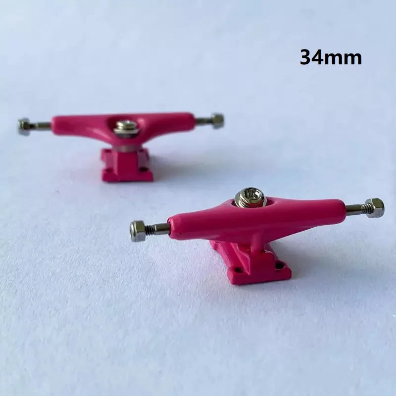 Fingerboard Truck 32mm 34mm &ndash; Professional Single Axle Pink 34mm / CHINA