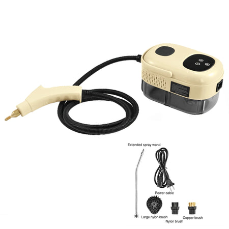 2500W High-Pressure Intelligent Steam Cleaner for Home &amp; Car Yellow / 110 V