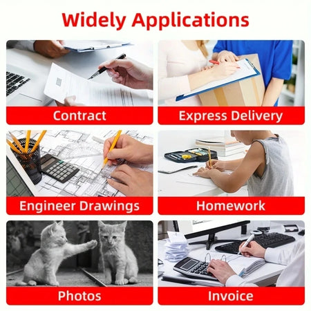 A4 Thermal Paper 210mm Roll Pack - Semi Gloss For Office