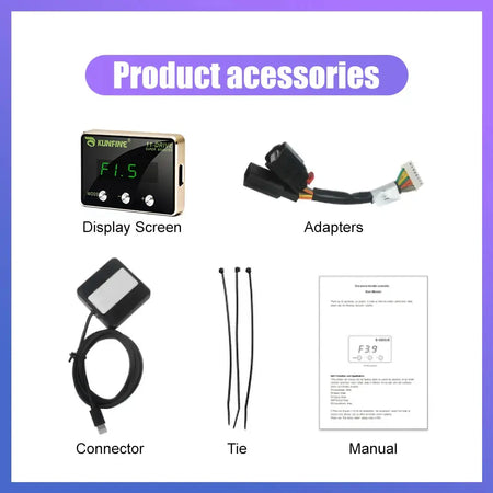 Car Electronic Throttle Controller Racing Accelerator Potent Booster For VW SKODA SEAT AUDI Porsche (B) Tuning Parts Accessory by InterCyprus Trading Ltd