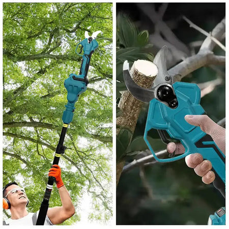 3500W Brushless Cordless Pruner 40mm Cut For Makita 18V