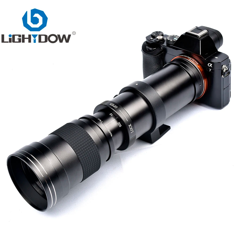 Lightdow Super Telephoto Lens 420-800mm &ndash; Exceptional Zoom Range for Stunning Photography