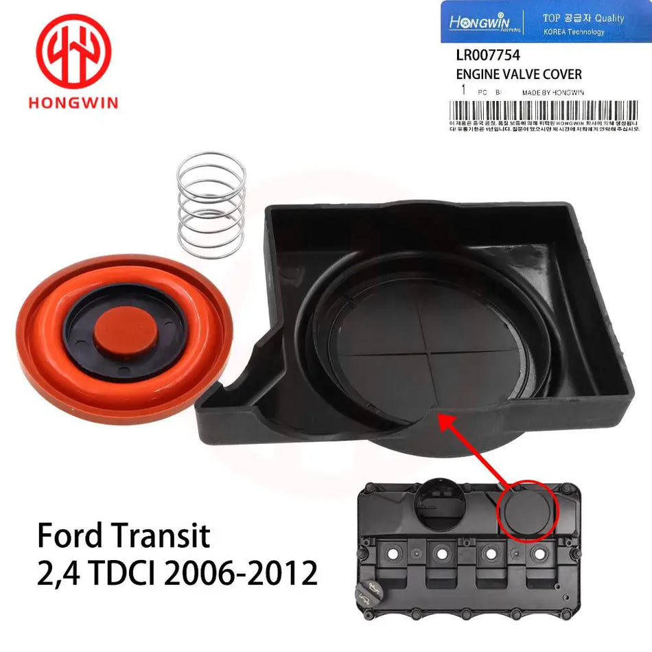 Tapa de válvulas con membrana para Ford Transit 2006-2014