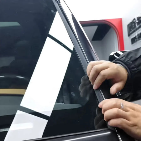 Land Rover Defender L663 A-Pillar Rubber Molding - Soundproof Windshield Edge Sealing Strip Car Accessories