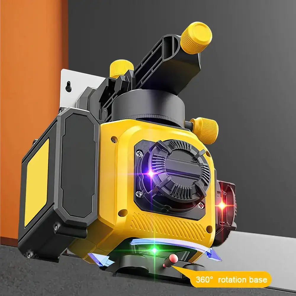 16 Lines 4D Laser Level Remote 360 Degree Horizontal