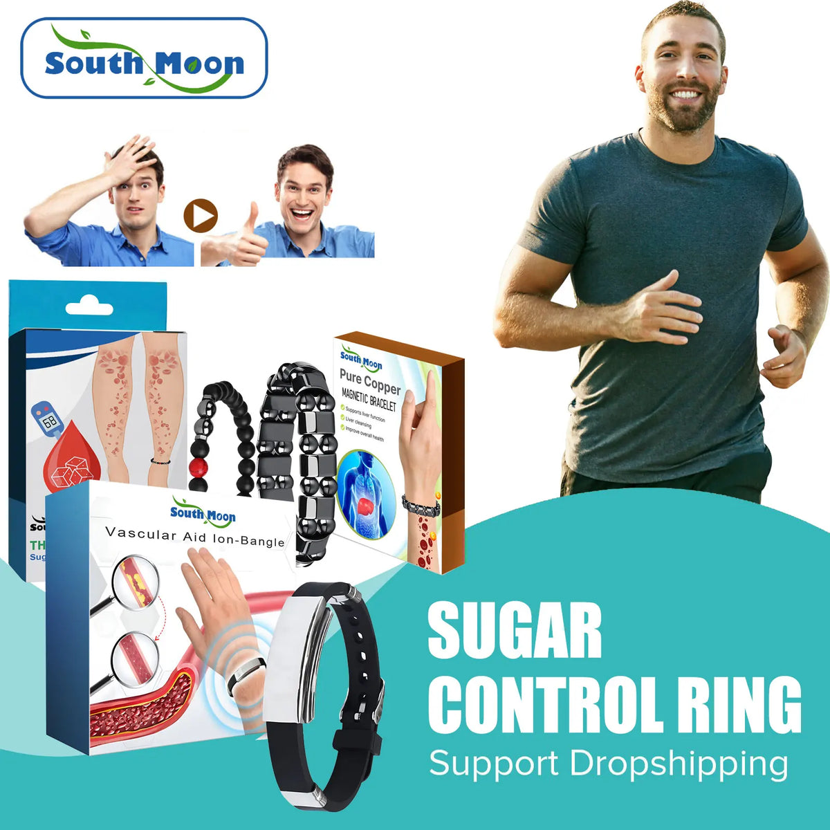 Blood Glucose Regulator Ring &ndash; Promote Blood Circulation