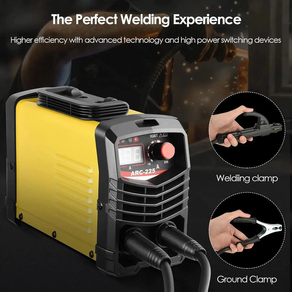 3500W 225A Welding Machine All Copper Transformer Bivoltage Pass Transformer Inverter DC 220V Welder Equipment