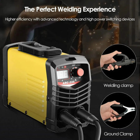 3500W 225A Welding Machine All Copper Transformer Bivoltage Pass Transformer Inverter DC 220V Welder Equipment