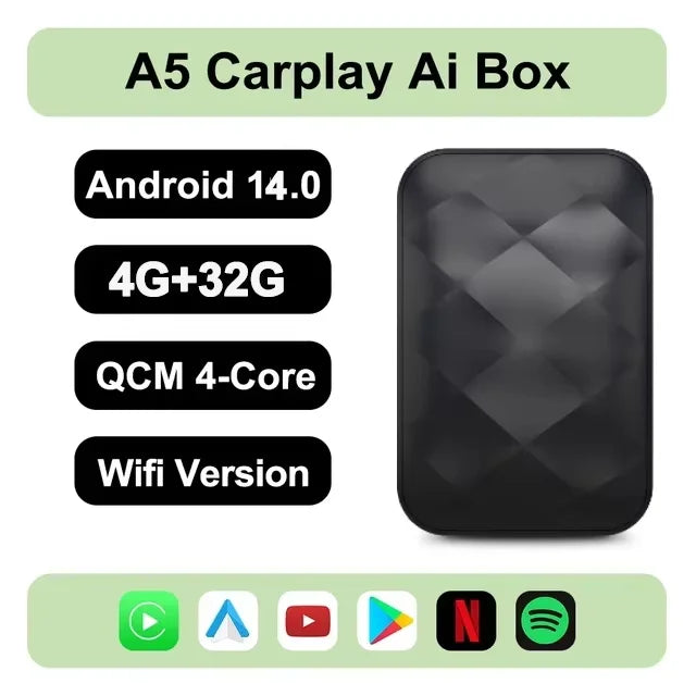 Three In One Android14 CarPlay Dongle &ndash; Plug and Play 4GB 32GB Android14