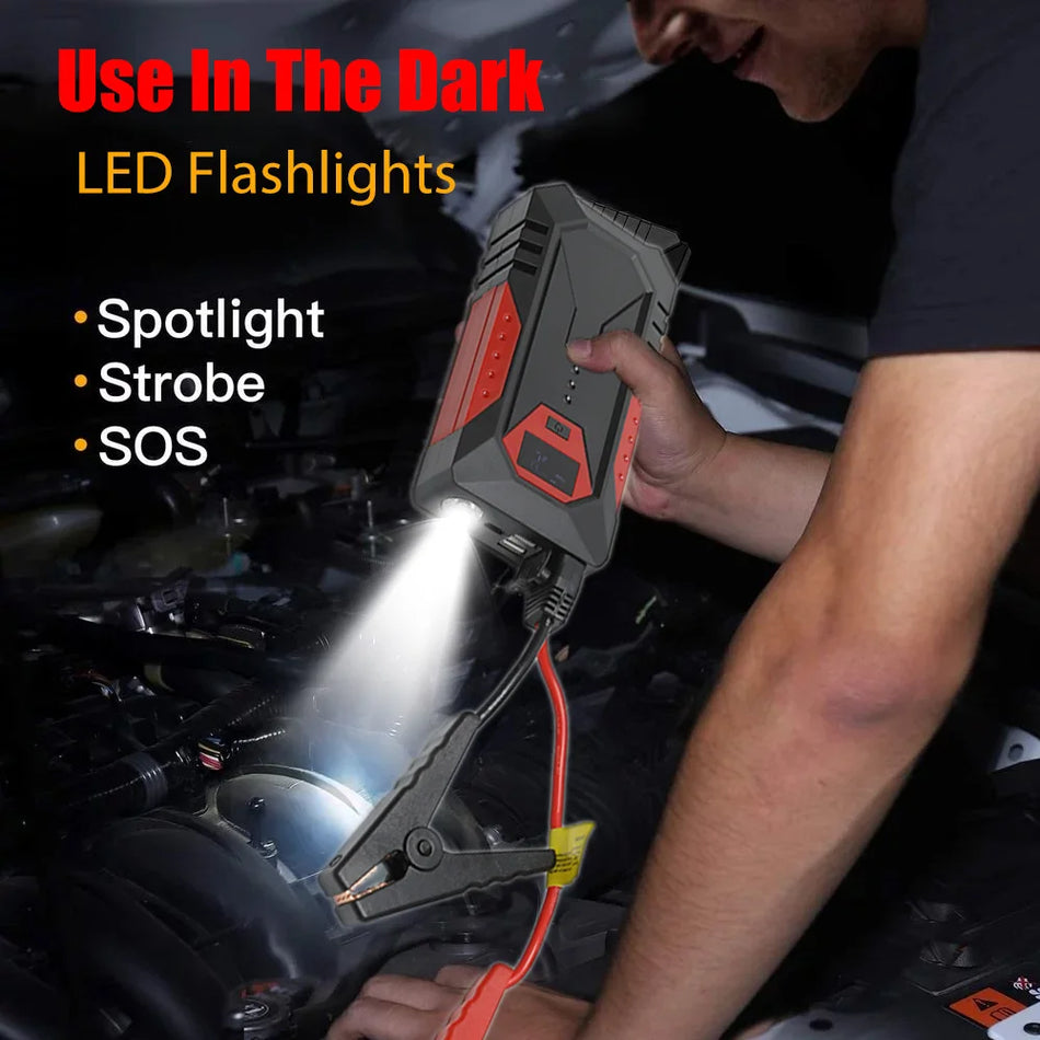 1200A Startovací zdroj pro auto 18000mAh – Ultra-silný startovací zdroj