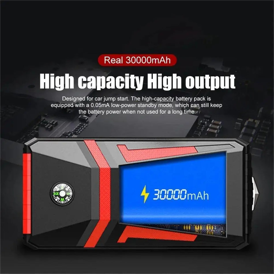30000mAh Auto-Starthilfe Booster-Batterie – Notstart