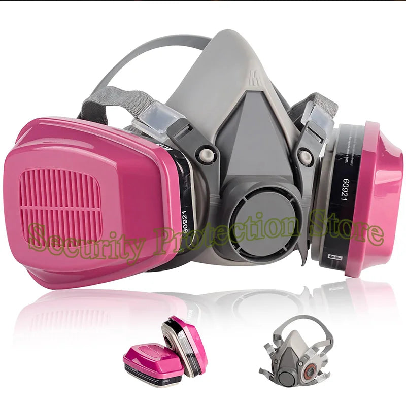 6800 Full Face Respirator Gas Mask &ndash; Exceptional Protection with Comfortable Fit 6200-60921-3in1