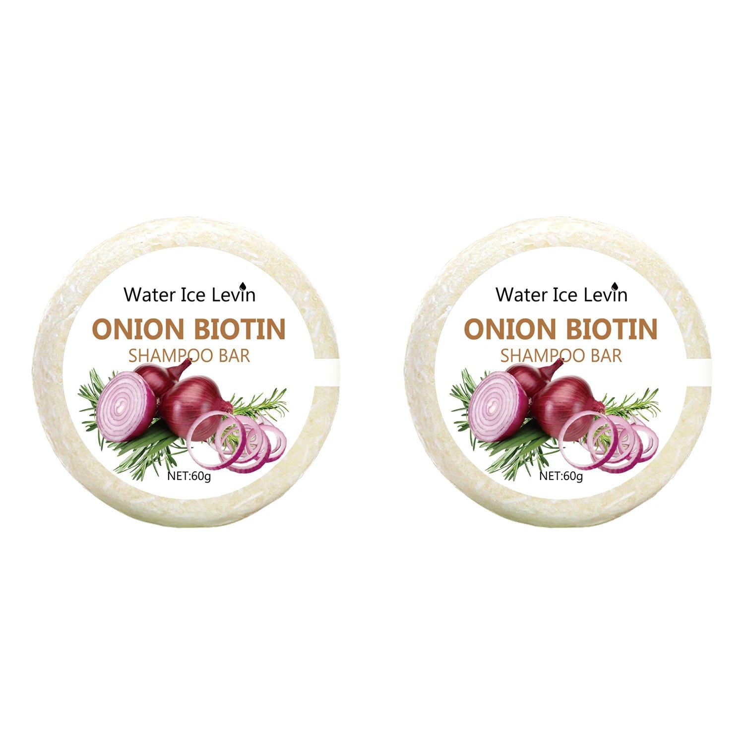 Onion and Biotin Shampoo Soap &ndash; Moisturizing and Smoothing Formula B(60g)2Pcs