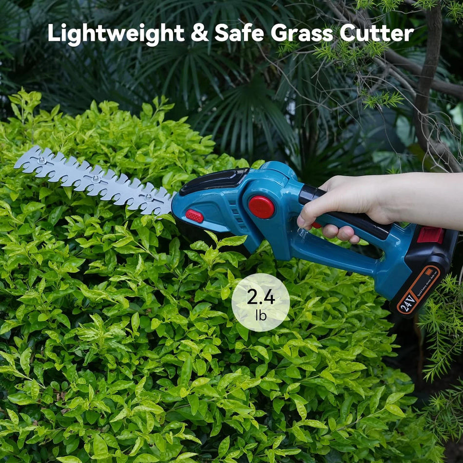 2 In 1 Electric Hedge Trimmer Cordless – Makita 18V Ready