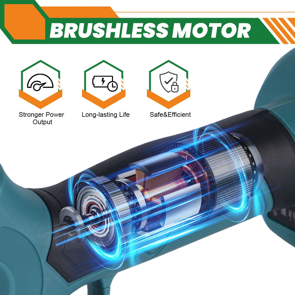 Bešepetė 1200W Belaidė Žoliapjovė 30mm Ašmenys Makita 18V