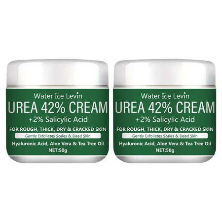 Water Ice Levin 42% Urea Cream &ndash; Deep Moisturizing and Nourishing Formula 2pcs