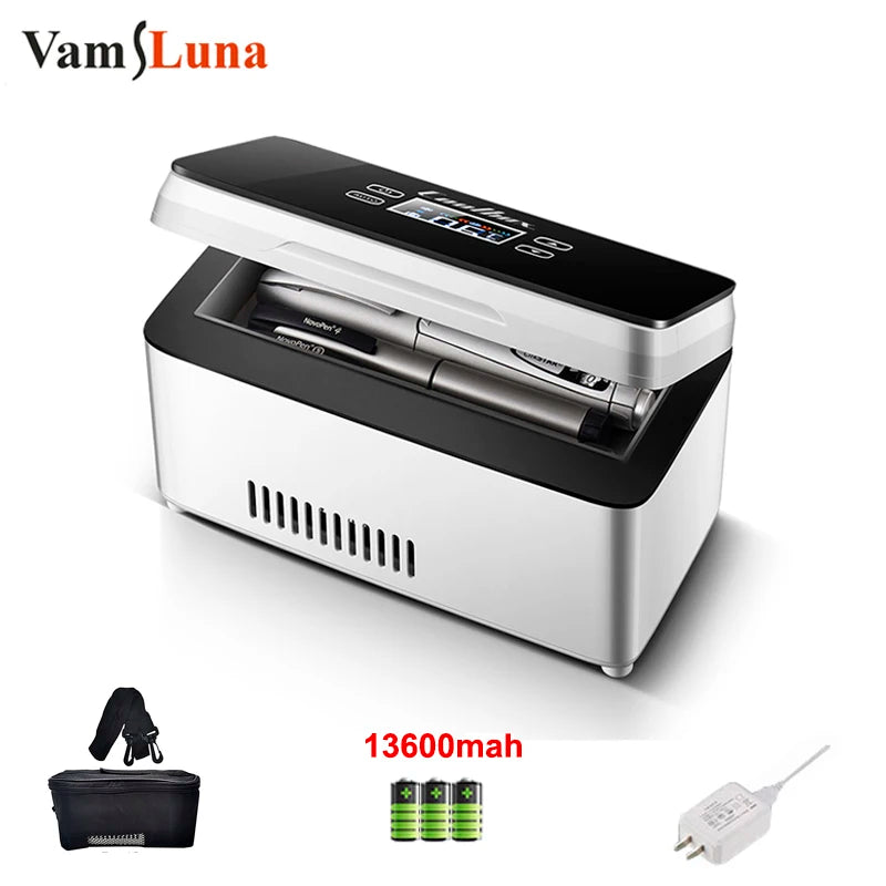 13600mAh High Power Mini Refrigerator for Insulin and Medication | USB Charging | 0-18&deg;C