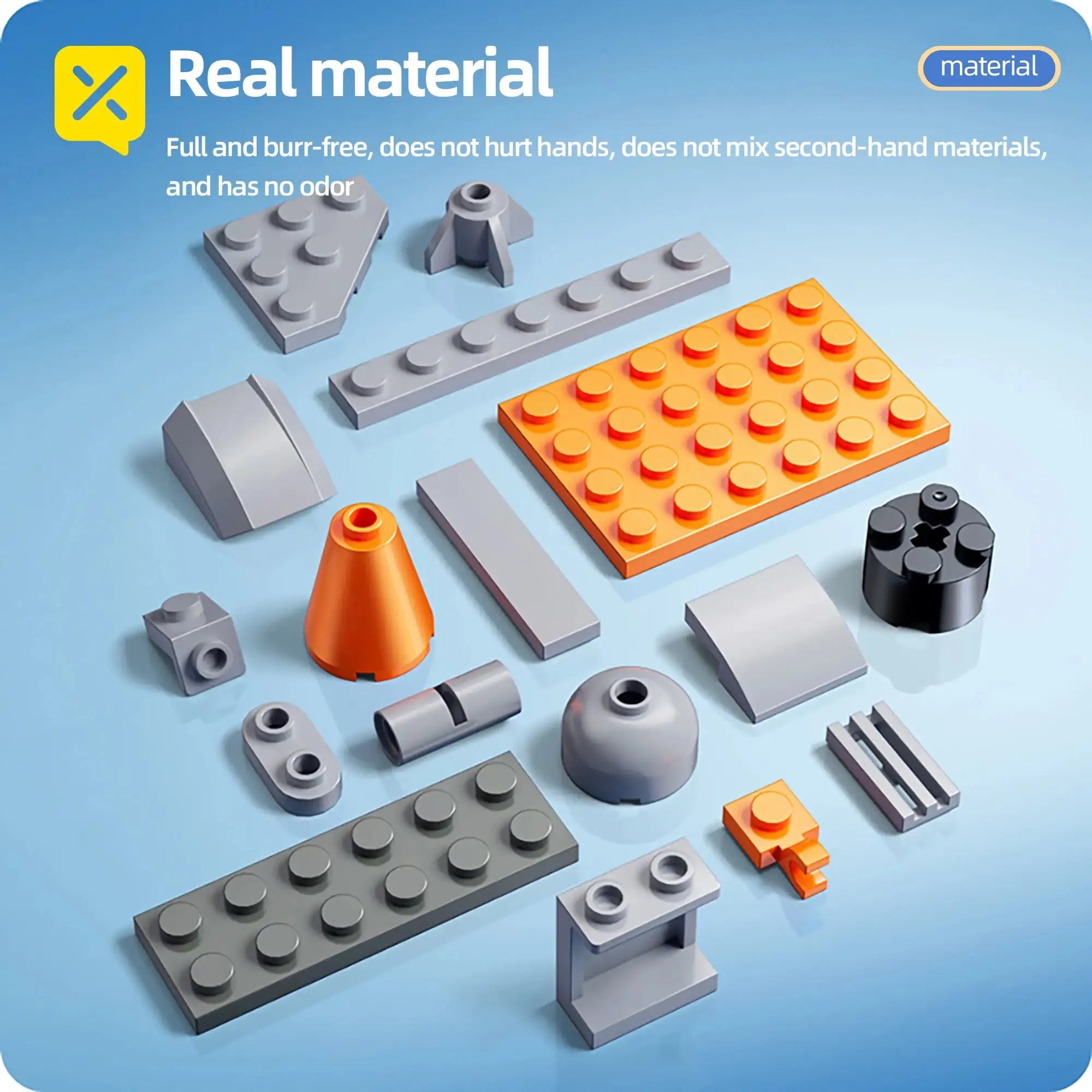 133Pcs Aerospace Rocket Launch Center Building Blocks Kit
