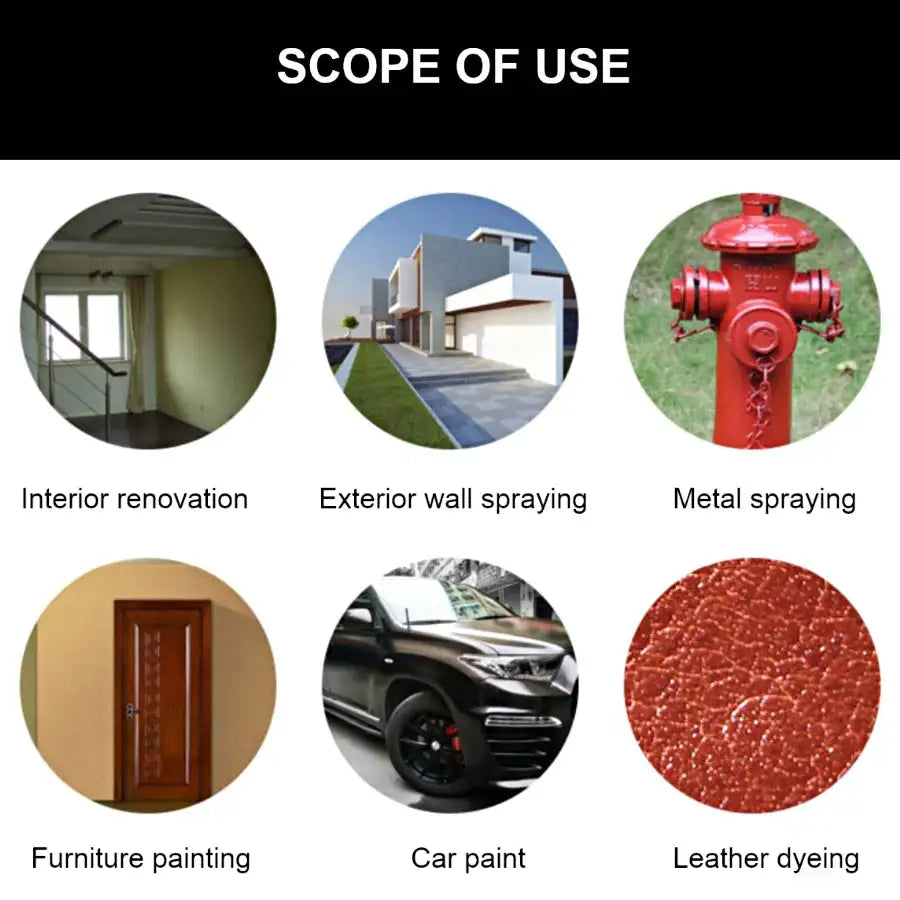 Cordless HVLP Paint Sprayer 800ML Cup Makita 18V Battery