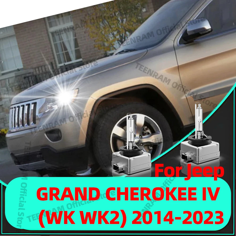 Faróis HID D3S para Jeep Grand Cherokee WK2, 35W, 6000K/8000K/10000K, Substituição Direta de Qualidade OEM