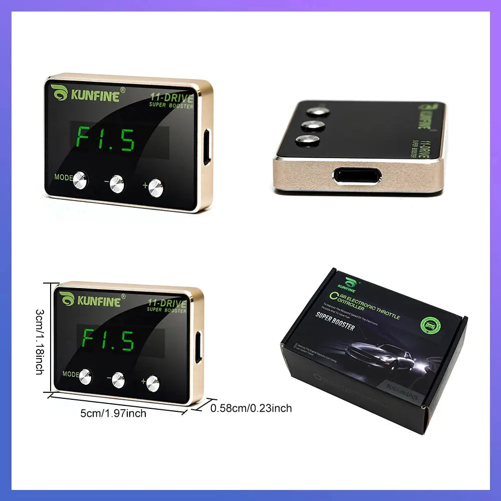 Car Electronic Throttle Controller Racing Accelerator Potent Booster For VW SKODA SEAT AUDI Porsche (B) Tuning Parts Accessory by InterCyprus Trading Ltd