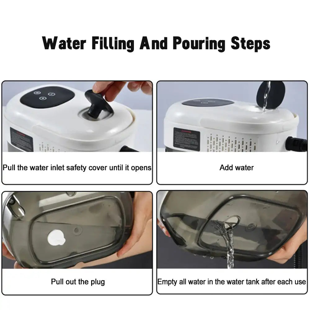 2500W High Pressure Steam Cleaner 105C 3 Bar 220V 110V