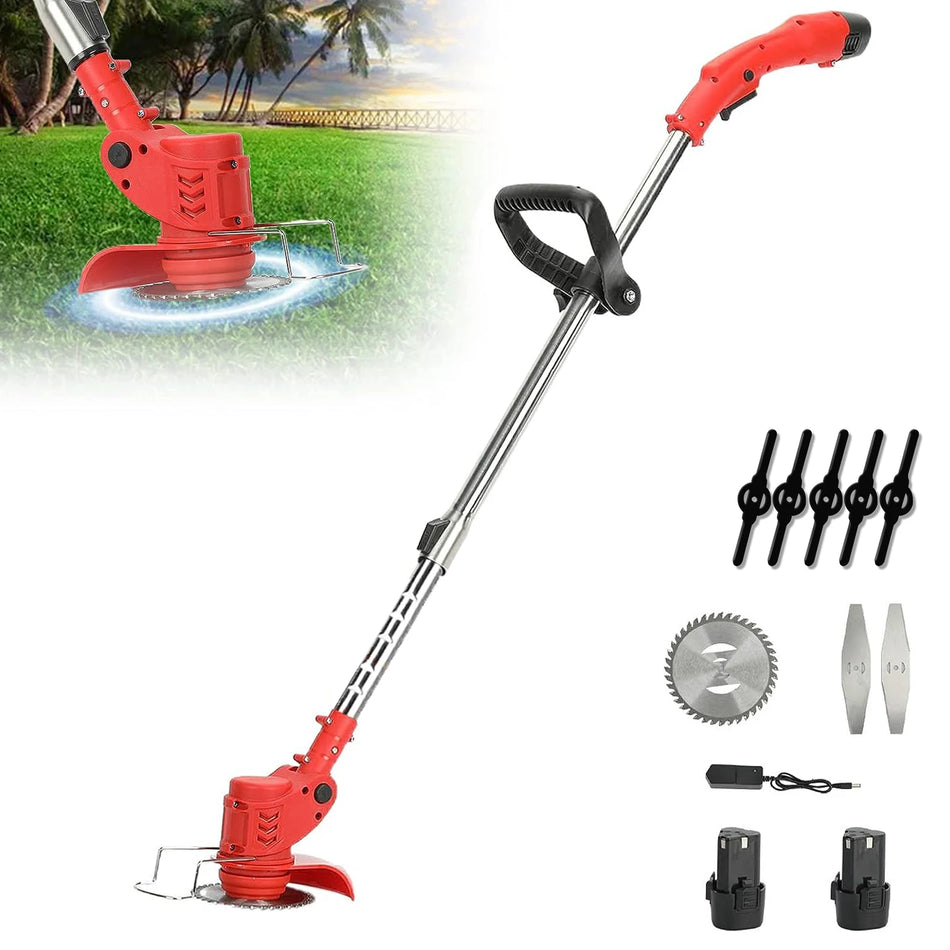 550W Electric Lawn Mower Cordless Trimmer – Telescopic Pole