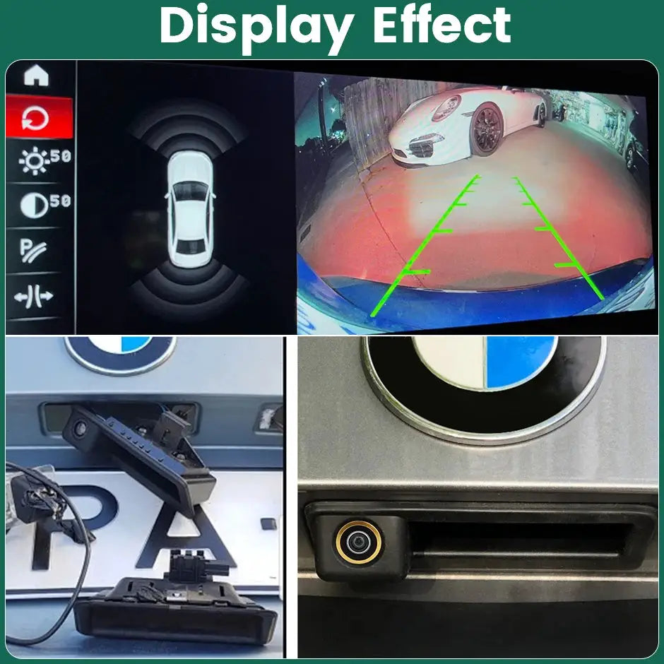 170° AHD 1080P Rear View Camera With Lines For BMW 3 5 Series X5 X6 E39 E90 E60 by InterCyprus Trading Ltd