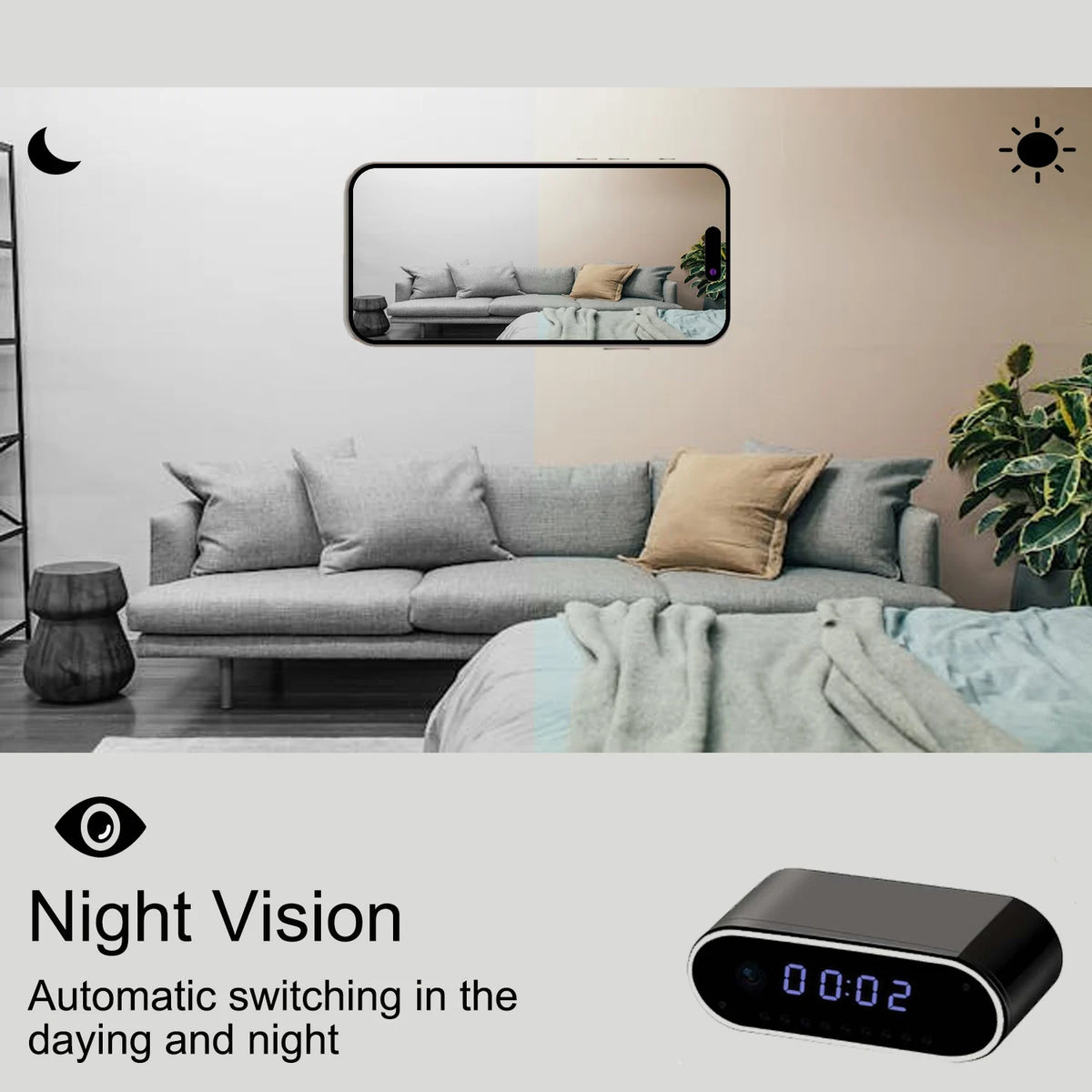 F9 4K HD Smart Camera &ndash; Wi-Fi Wireless With Night Vision
