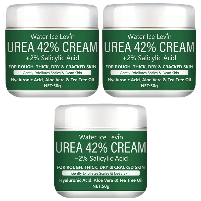 Water Ice Levin 42% Urea Cream &ndash; Deep Moisturizing and Nourishing Formula 3pcs