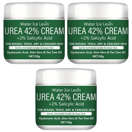 Water Ice Levin 42% Urea Cream &ndash; Deep Moisturizing and Nourishing Formula 3pcs