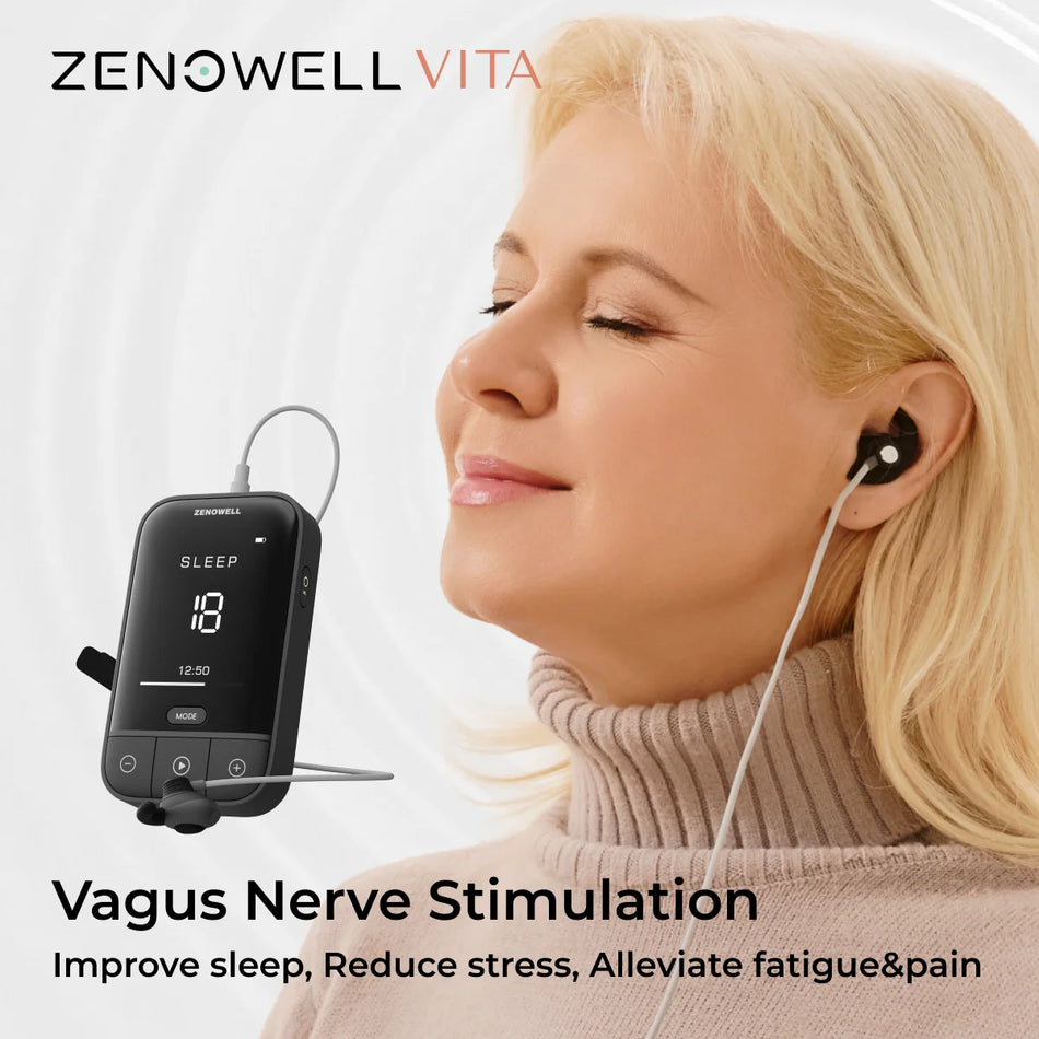 Vagus Nerve Stimulation Device for Sleep Calm Stress Relief