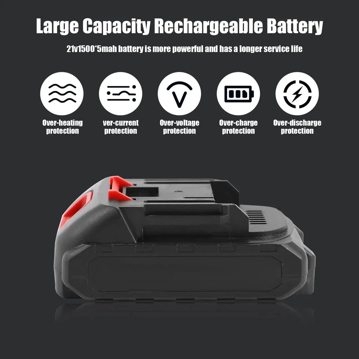 6 Inch Cordless Chainsaw 800W Portable For Makita 18V