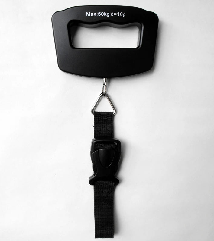 50kg/10g Electronic Digital Scales &ndash; Backlit LCD Display Strap scale