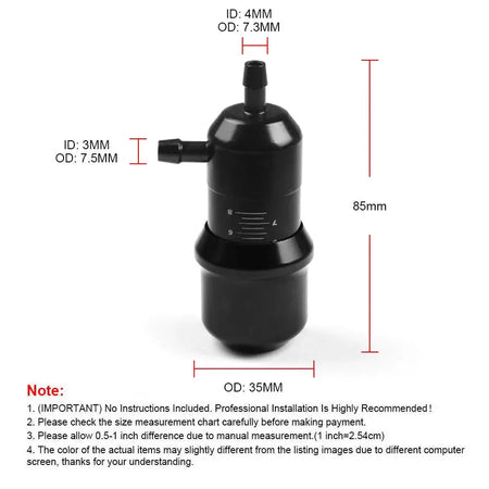 No Logo Universal Adjustable Aluminum Manual Turbo Boost Controller Valve Kit Car Turbine Regulator Pressure by InterCyprus Trading Ltd