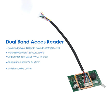 D82R/F02DC &ndash; Dual Frequency Embedded Access Control Module