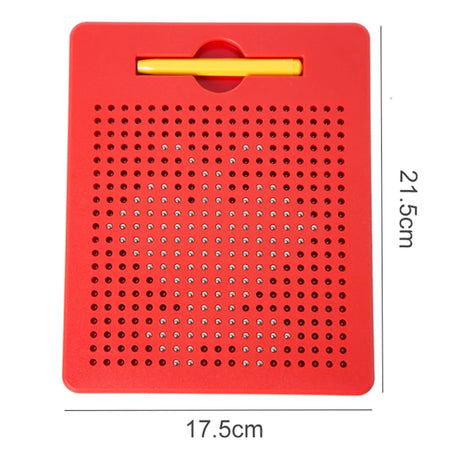 Kids Magnetic Writing Board Toy &ndash; Montessori Learning BOS10200 mini red