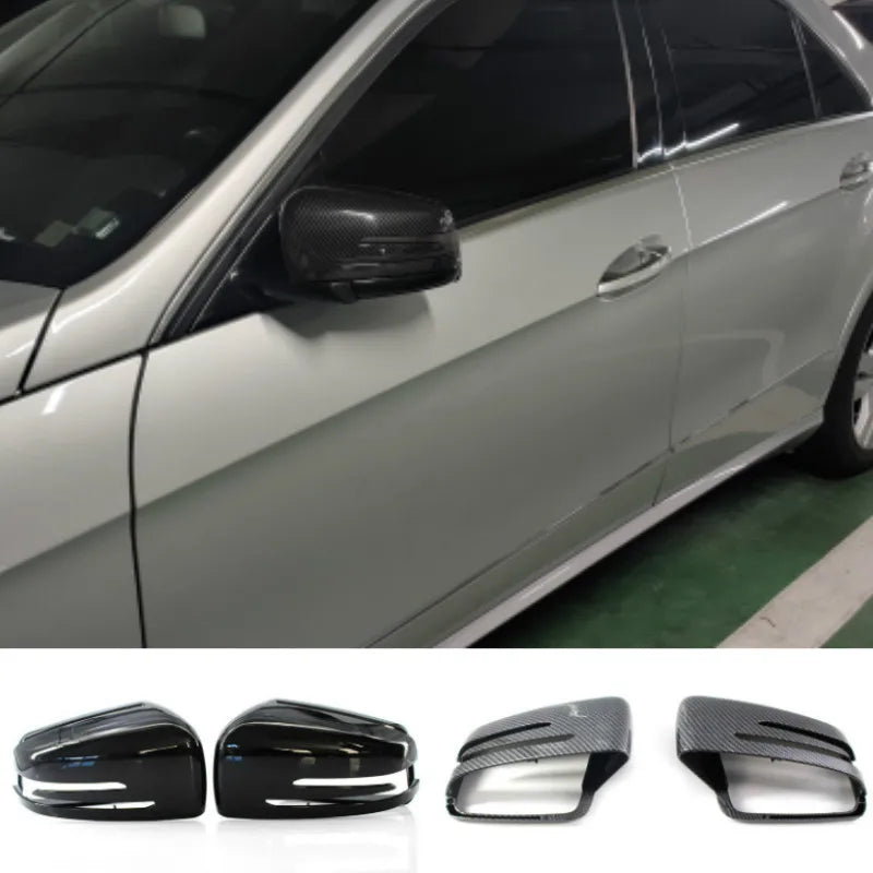 Coperture dei Specchietti Laterali in Fibra di Carbonio per Mercedes-Benz W176 W246 W204