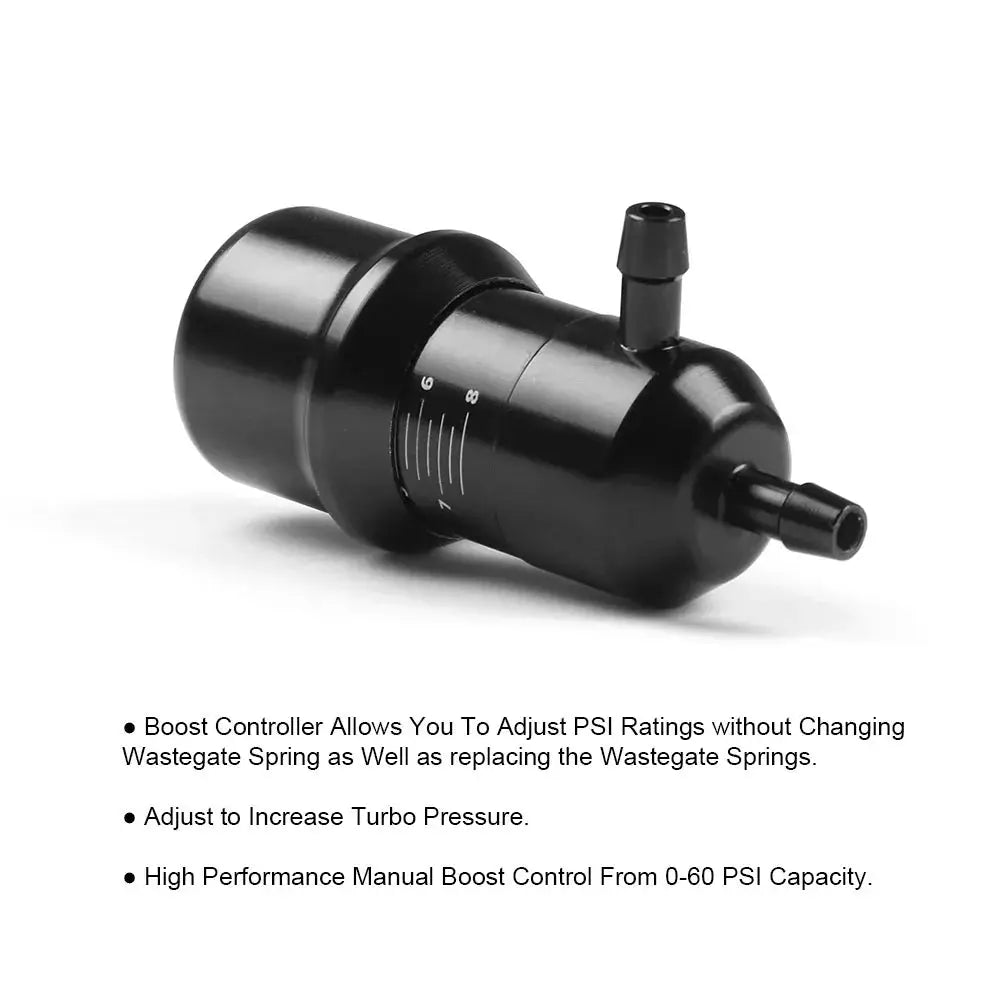 No Logo Universal Adjustable Aluminum Manual Turbo Boost Controller Valve Kit Car Turbine Regulator Pressure by InterCyprus Trading Ltd