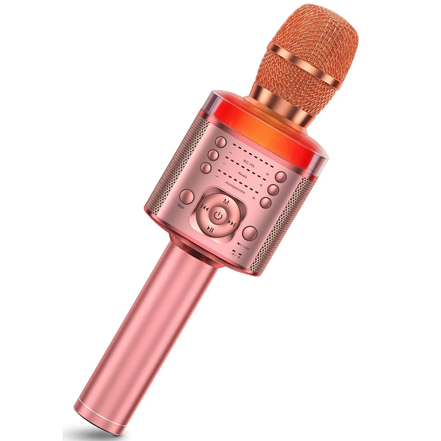 Karaoke Microphone Bluetooth Wireless Mic &ndash; Ultra Portable Rose Gold / CHINA